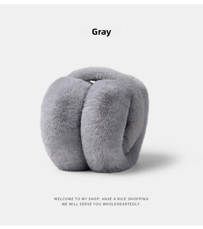 Foldable Plush Winter Earmuffs