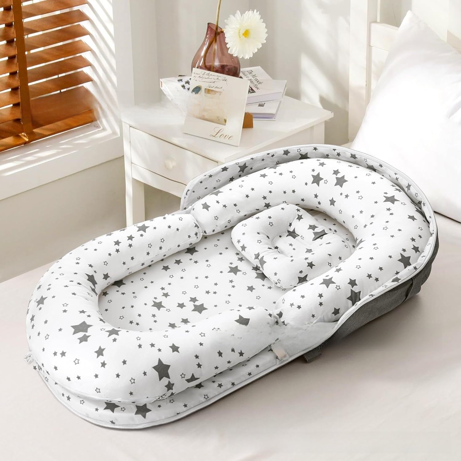 Foldable Portable Baby Bed with Mosquito Net