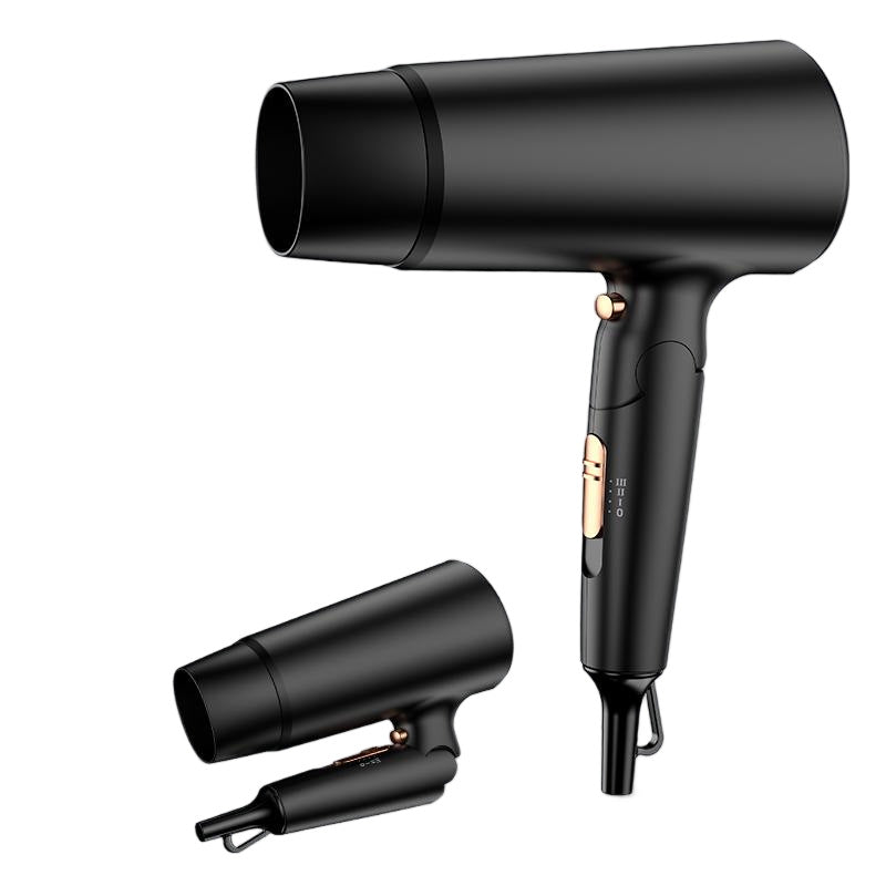 Foldable Portable Hair Dryer with Hot Cold Air Settings