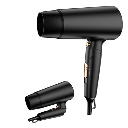 Foldable Portable Hair Dryer with Hot Cold Air Settings