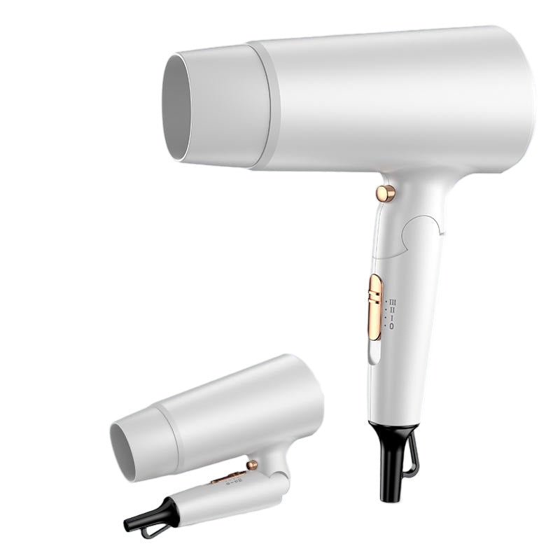 Foldable Portable Hair Dryer with Hot Cold Air Settings