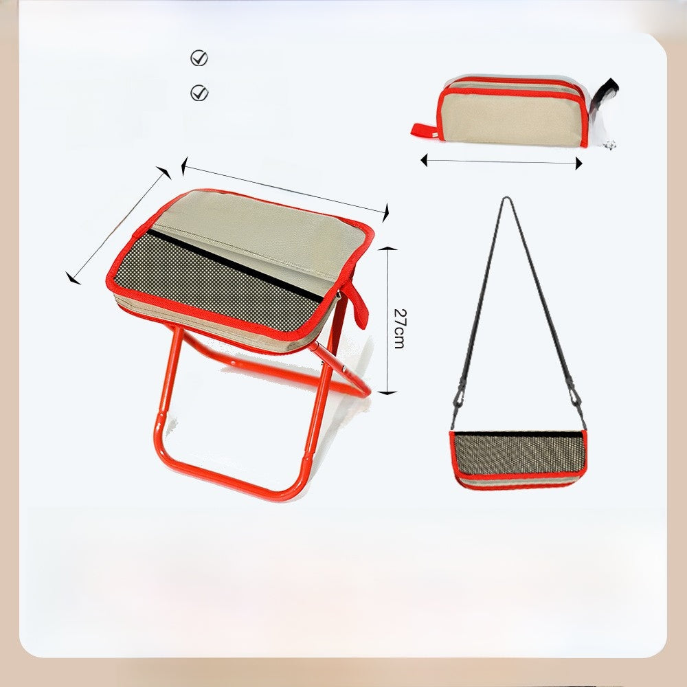 Foldable Portable Hand Stool Pouch