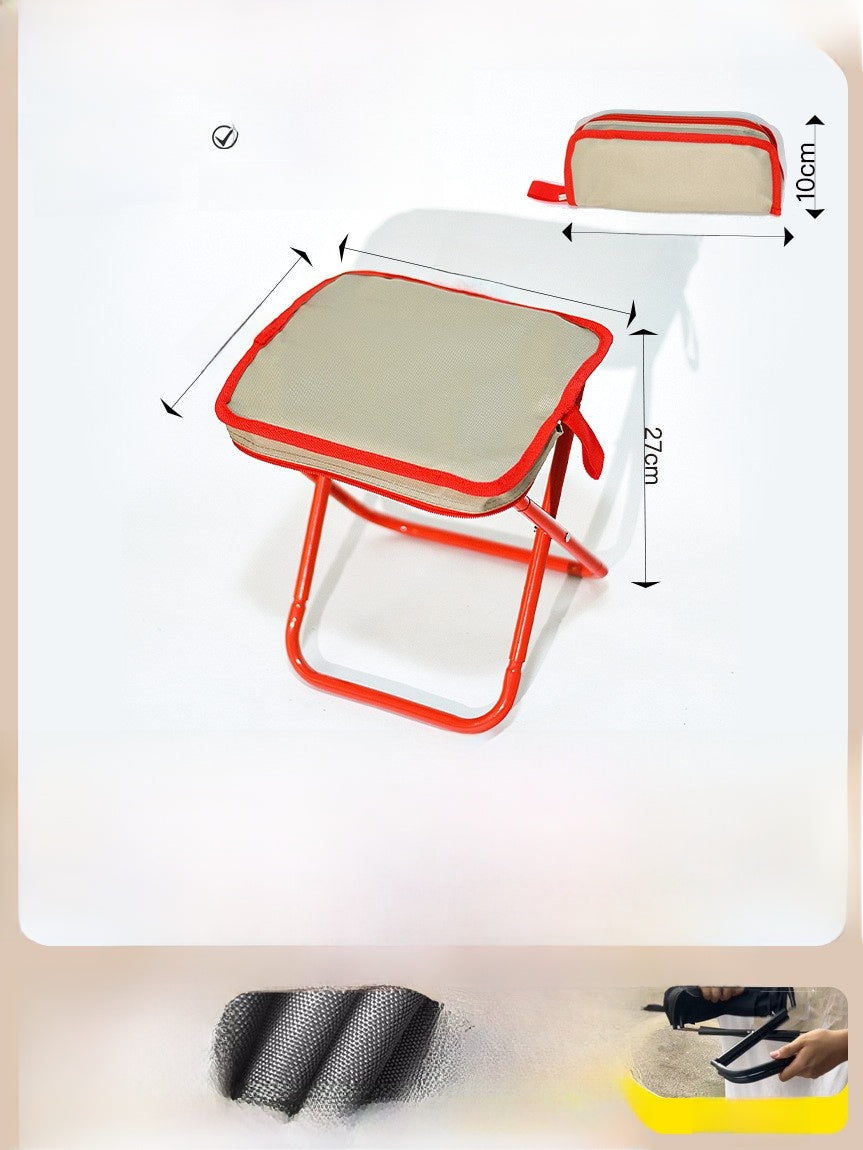 Foldable Portable Hand Stool Pouch