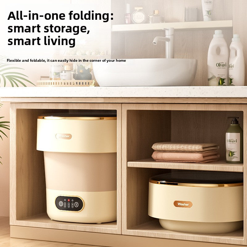 Foldable Portable Mini Washing Machine Washer and Spinner