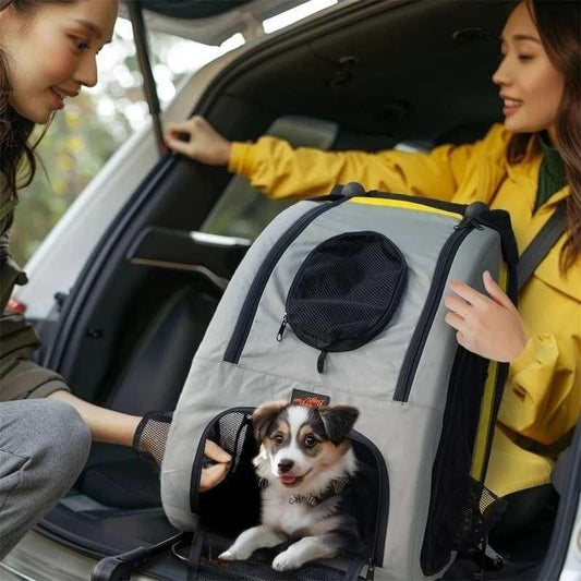 Foldable Portable Multifunctional Pet Stroller