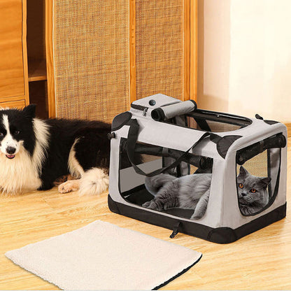 Foldable portable pet bag
