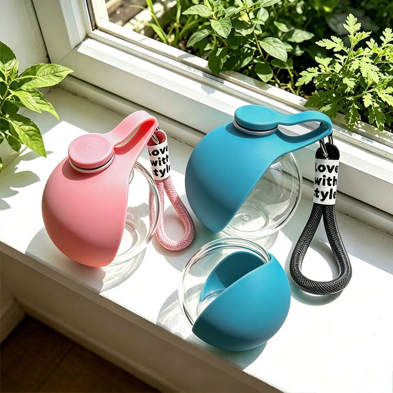 Foldable Portable Pet Water Bottle for Dogs and Cats