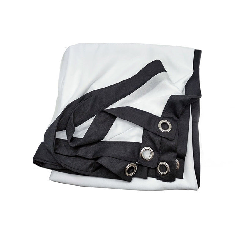 Foldable portable polyester soft screen