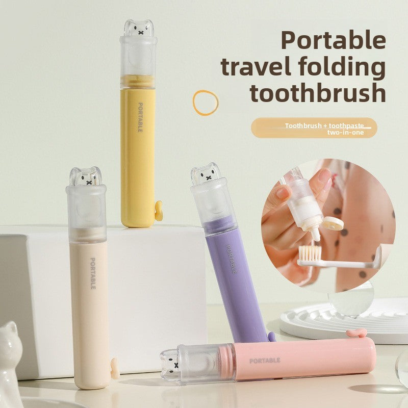 Foldable Portable Toothbrush