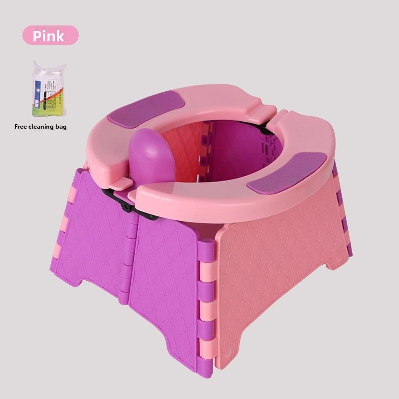 Foldable Potty for Kids’ Outdoor Use