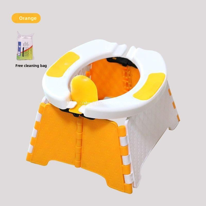 Foldable Potty for Kids’ Outdoor Use
