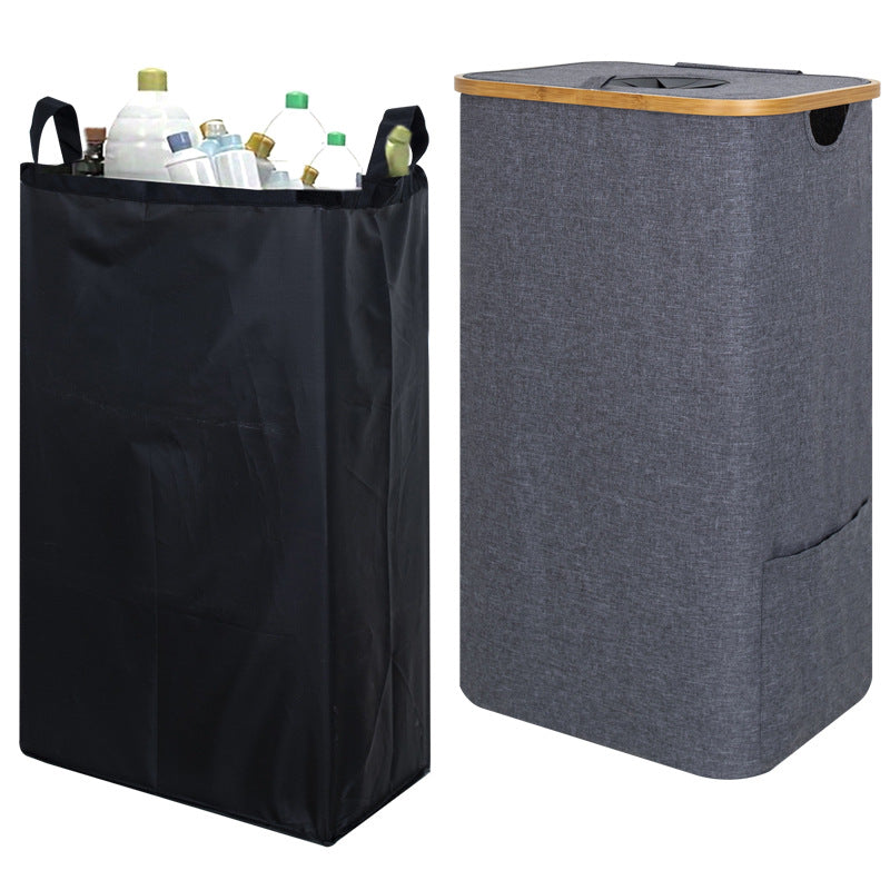 Foldable Recycling Bin with Inner Bag