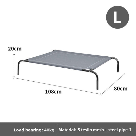 Foldable Removable Mesh Pet Bed