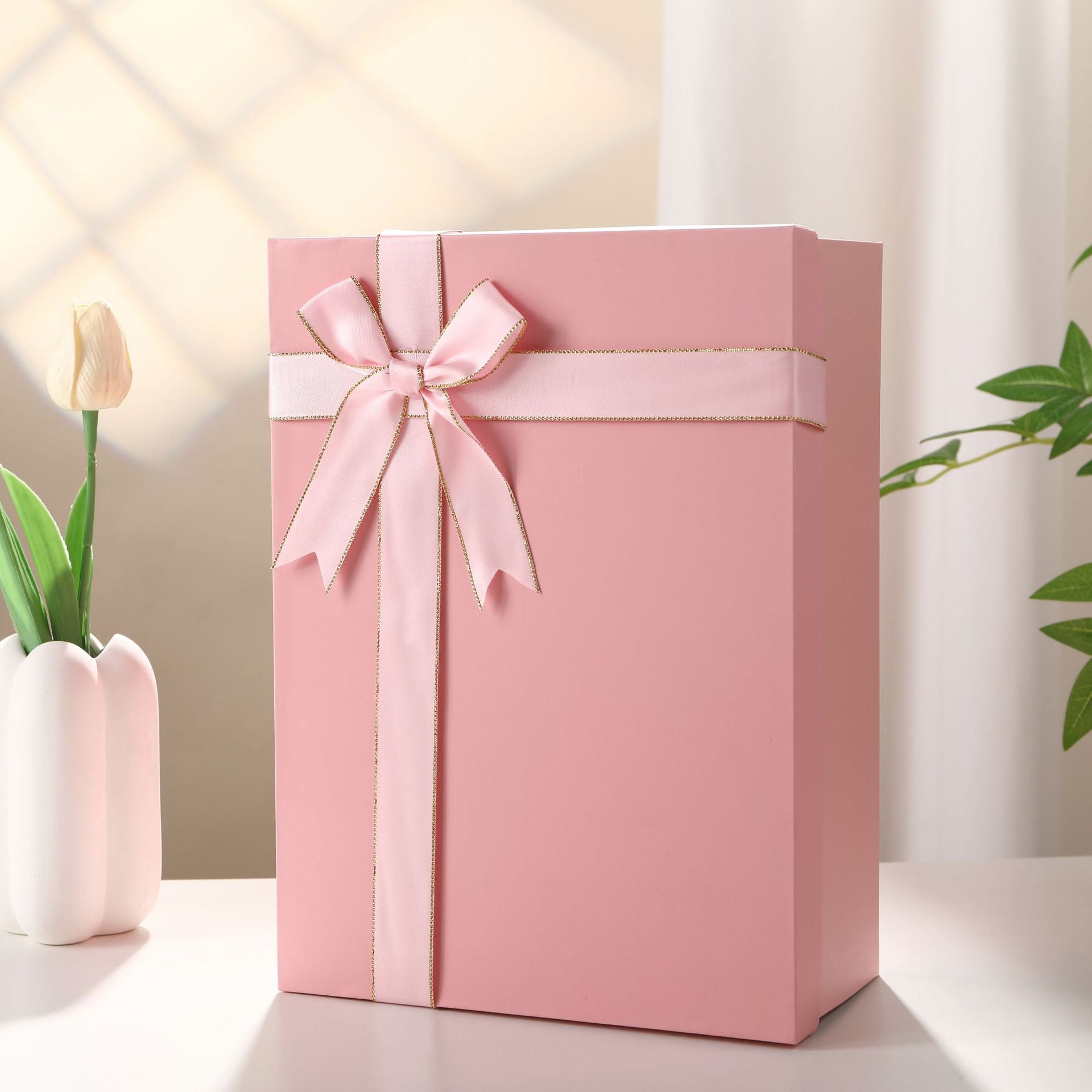 Foldable Ribbon Gift Box