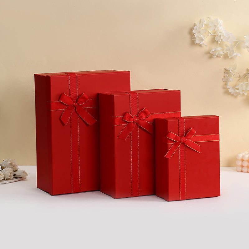 Foldable Ribbon Gift Box
