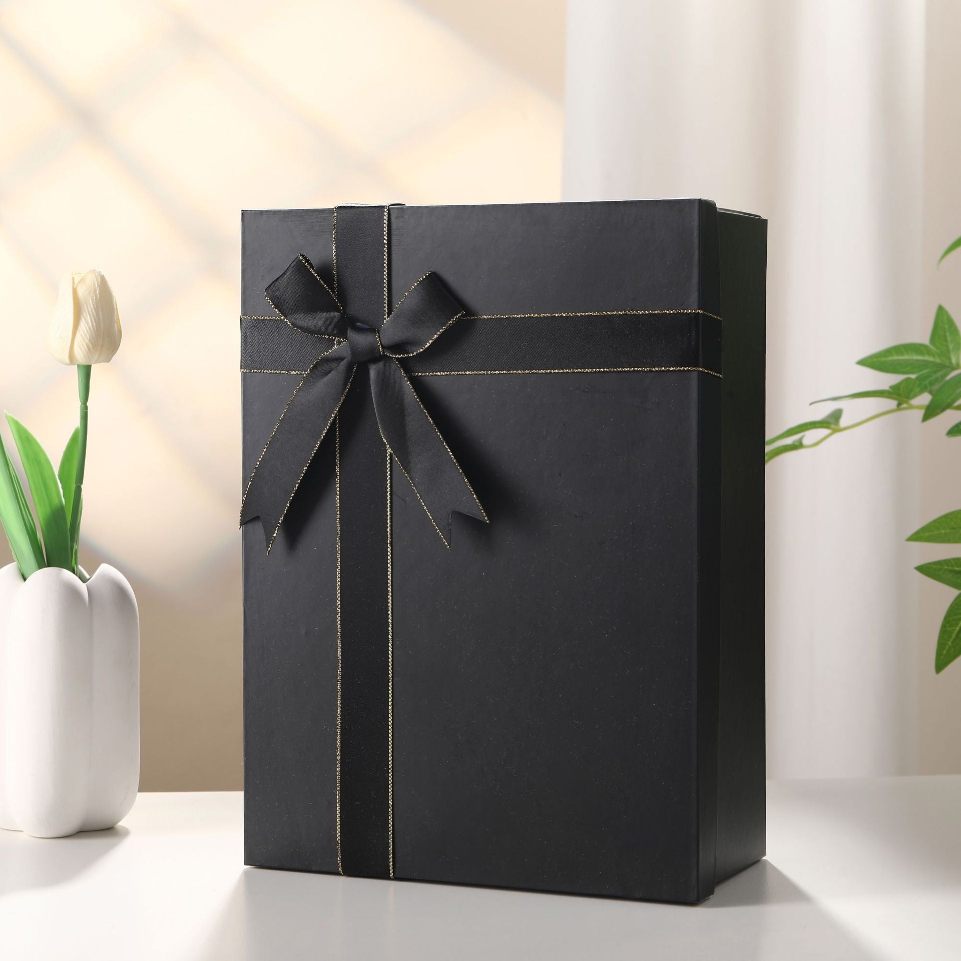 Foldable Ribbon Gift Box