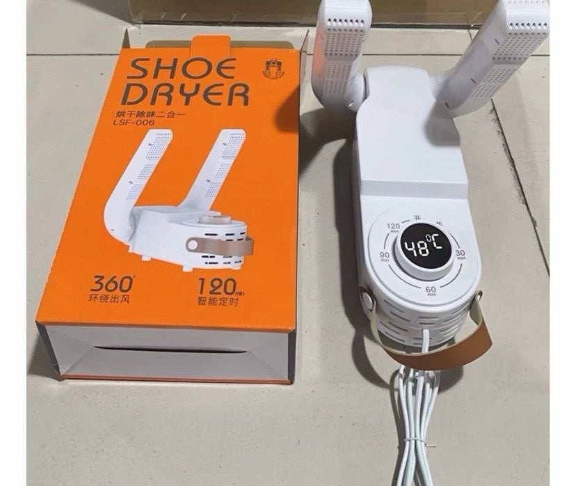 Foldable Shoe Dryer with UV Sterilization