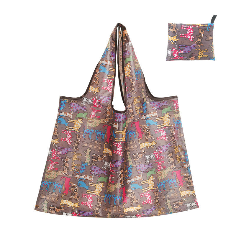 Foldable shopping bag