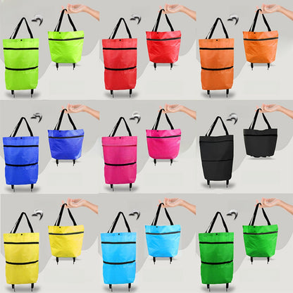 Foldable Shopping Wheel Bag