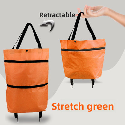 Foldable Shopping Wheel Bag