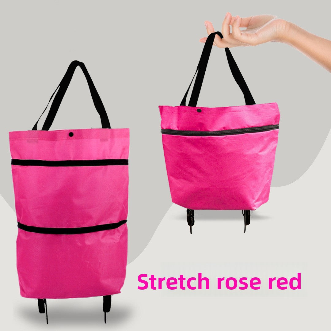 Foldable Shopping Wheel Bag