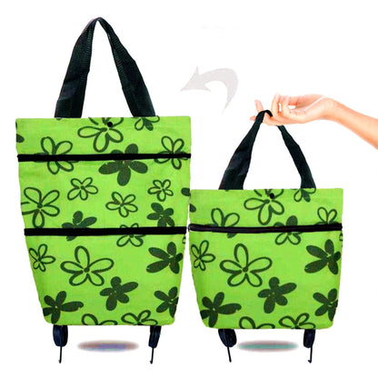 Foldable Shopping Wheel Bag