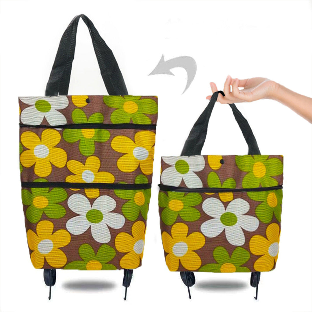 Foldable Shopping Wheel Bag
