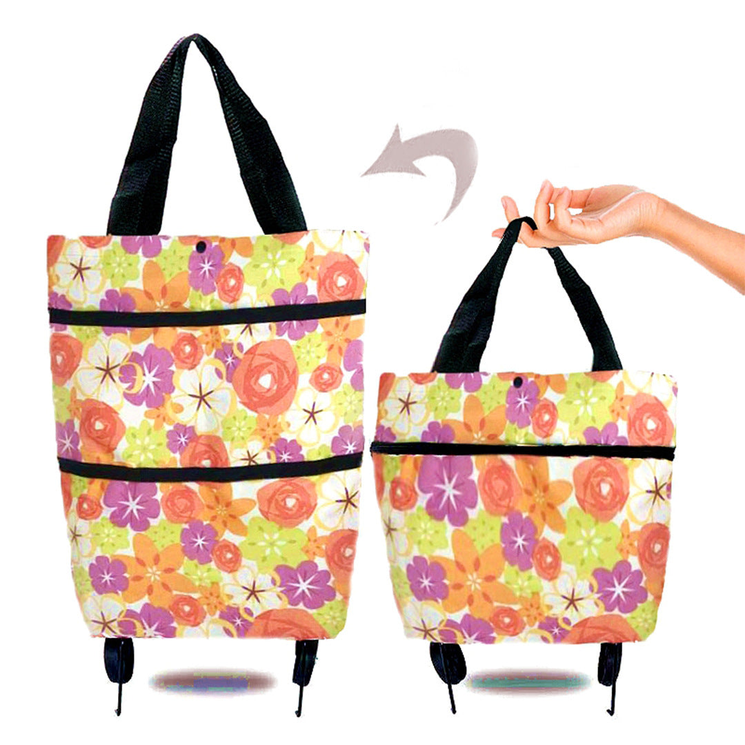 Foldable Shopping Wheel Bag