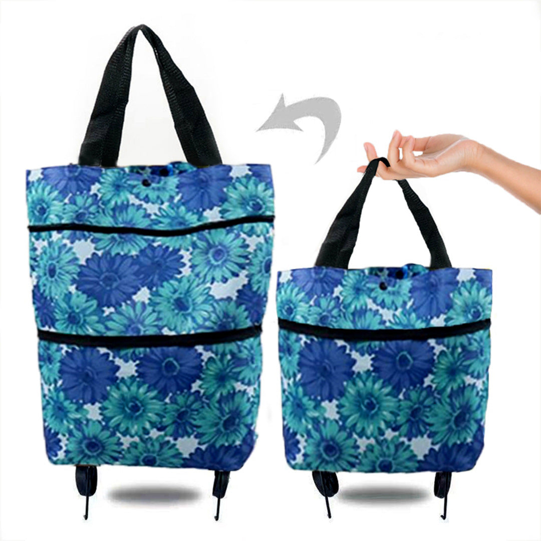 Foldable Shopping Wheel Bag
