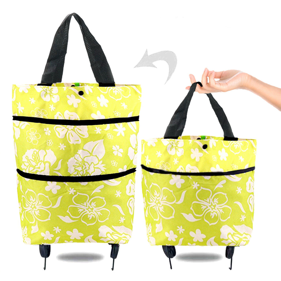 Foldable Shopping Wheel Bag