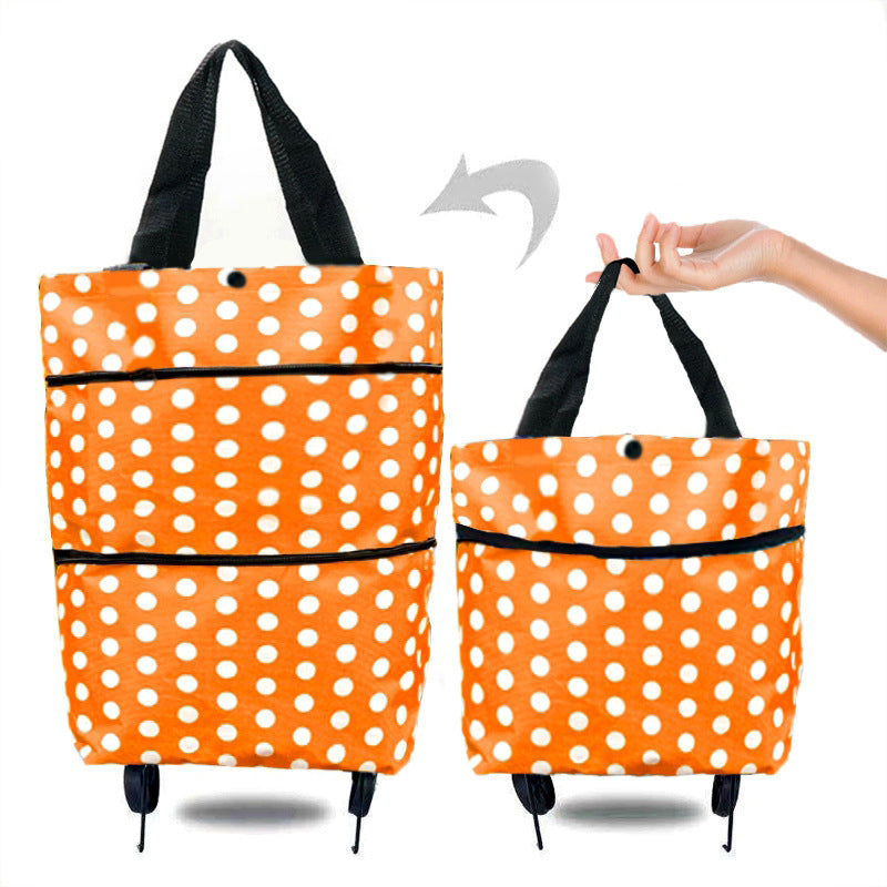 Foldable Shopping Wheel Bag