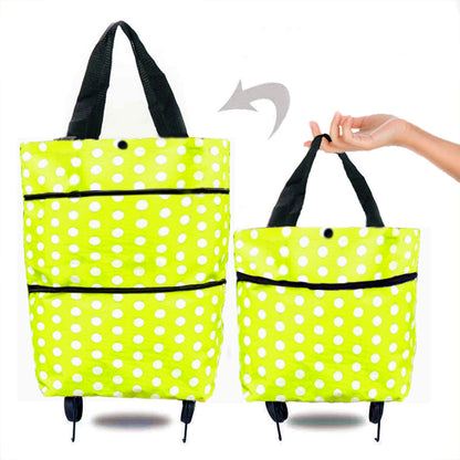 Foldable Shopping Wheel Bag
