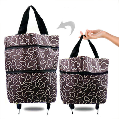 Foldable Shopping Wheel Bag