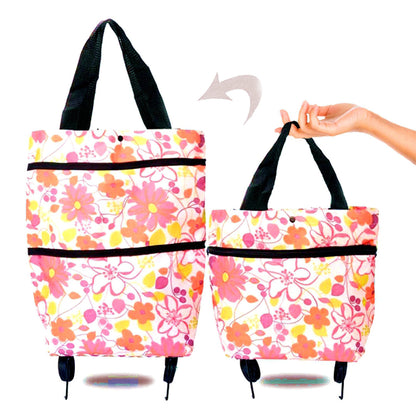 Foldable Shopping Wheel Bag