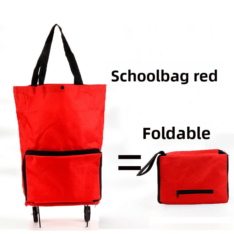 Foldable Shopping Wheel Bag