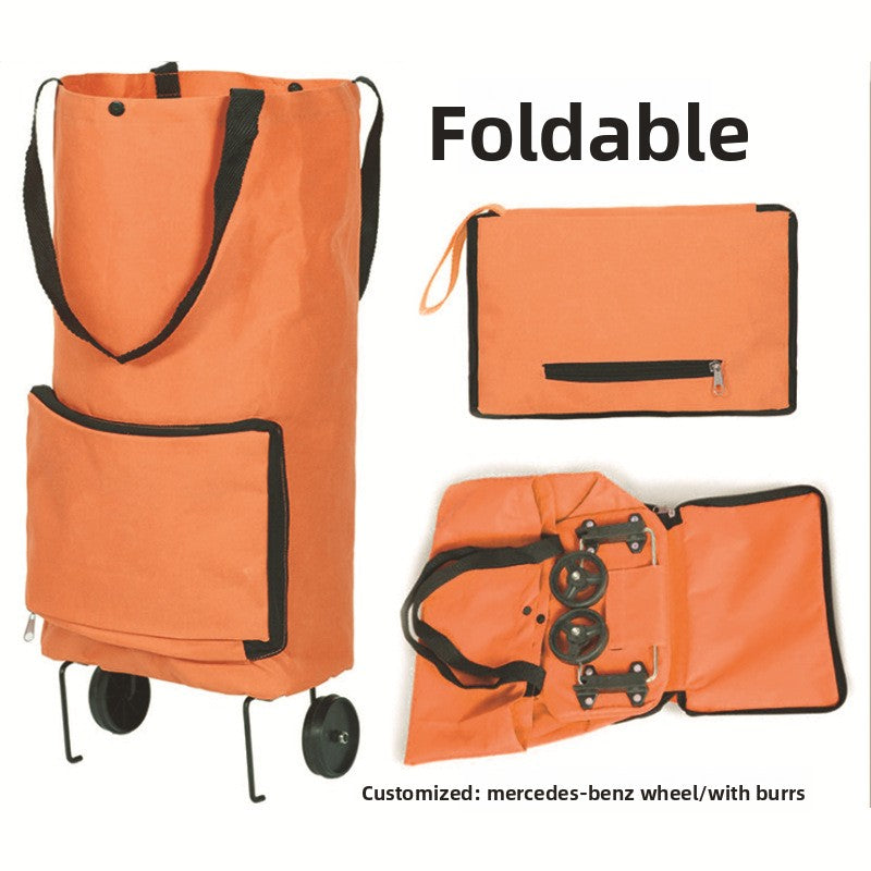 Foldable Shopping Wheel Bag