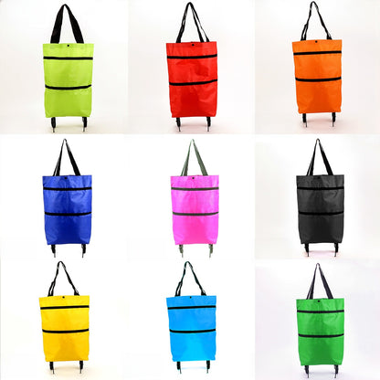 Foldable Shopping Wheel Bag