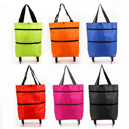Foldable Shopping Wheel Bag