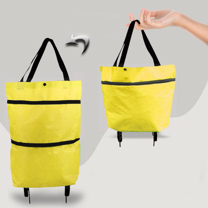 Foldable Shopping Wheel Bag