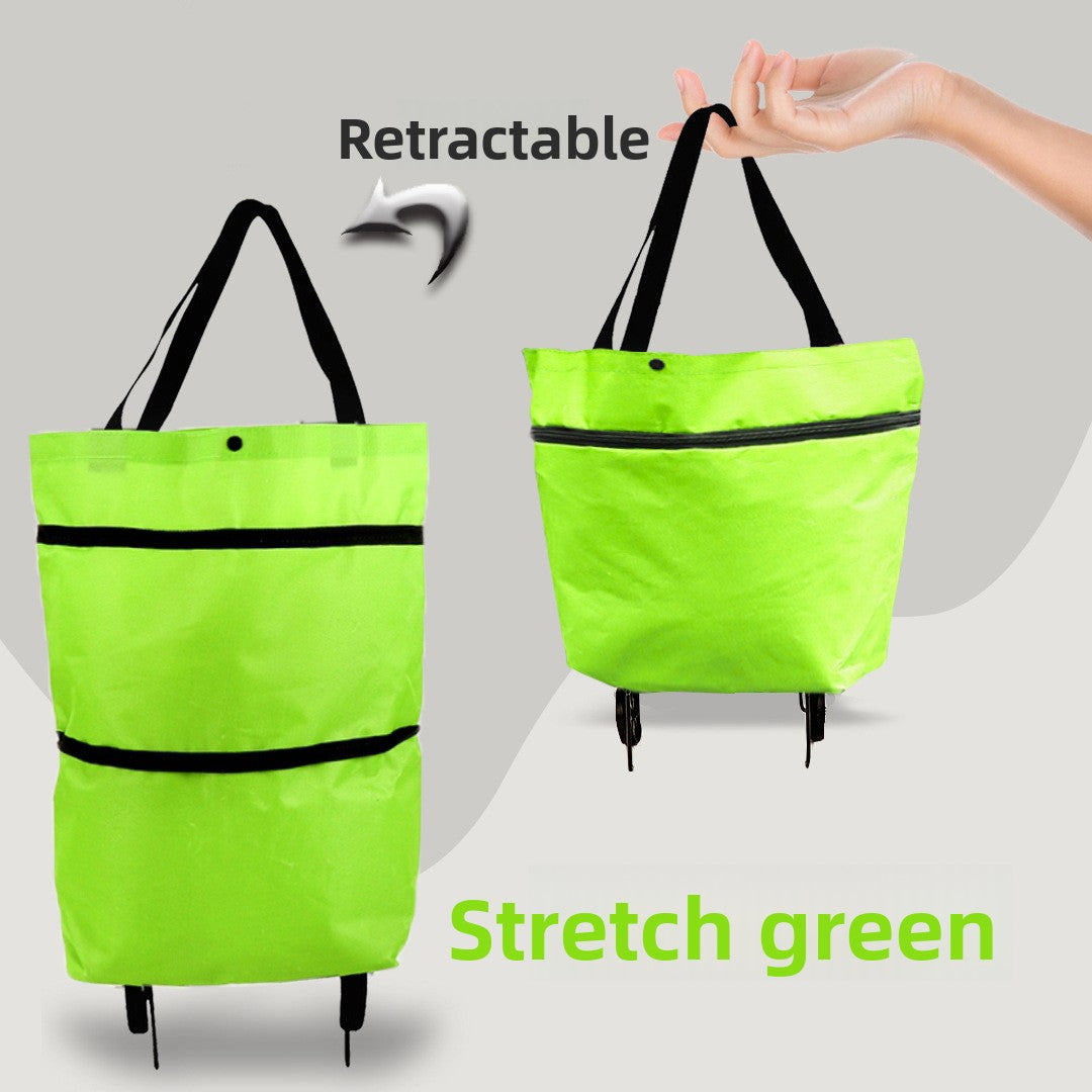Foldable Shopping Wheel Bag