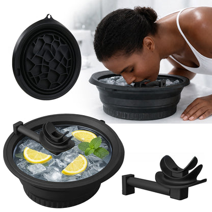 Foldable Silicone Ice Bath Facial Bowl