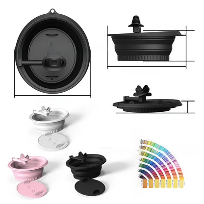 Foldable Silicone Ice Bath Facial Bowl