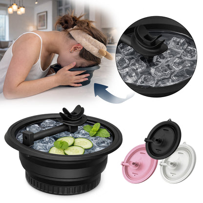 Foldable Silicone Ice Facial Basin