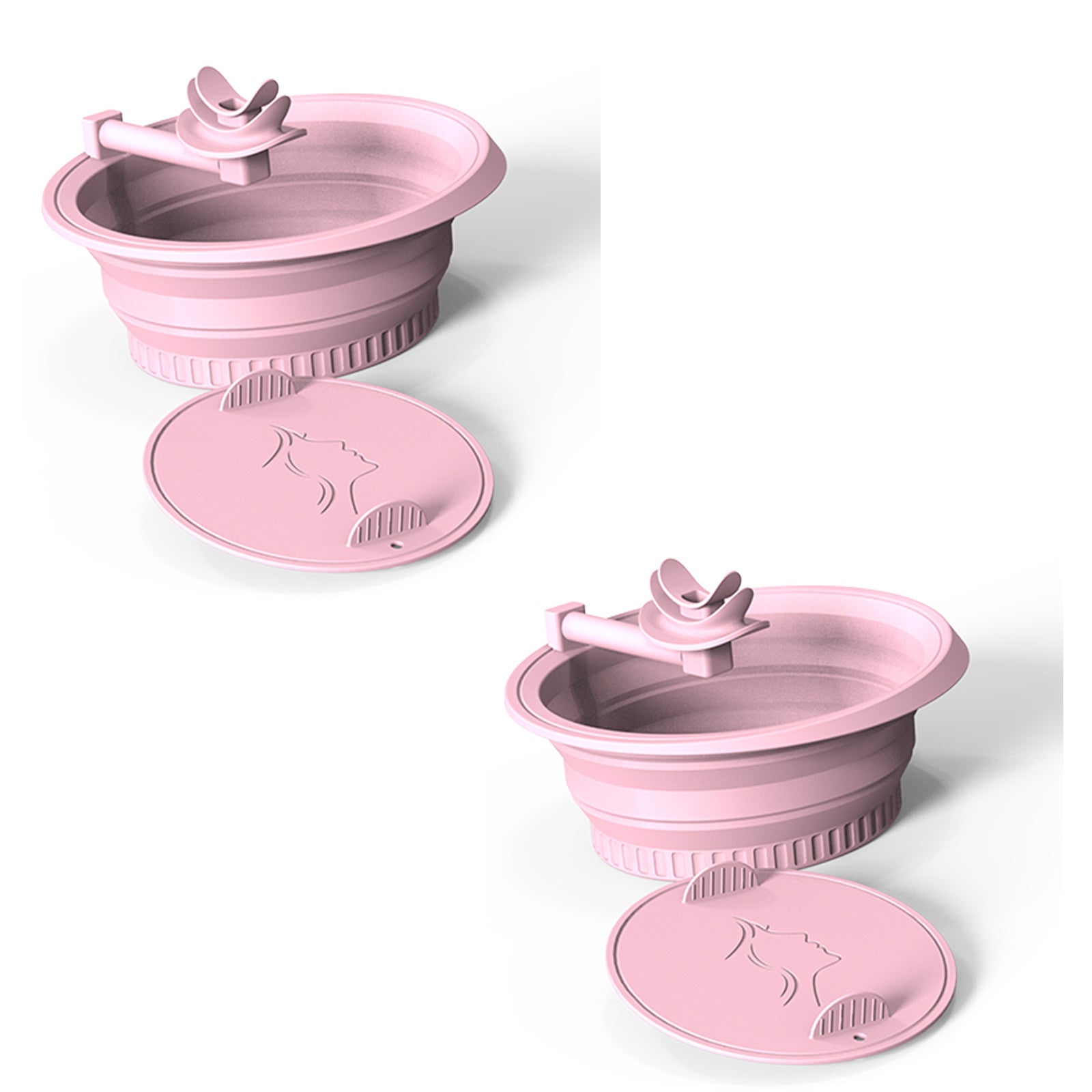 Foldable Silicone Ice Facial Basin