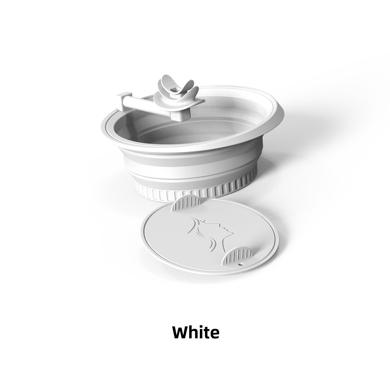 Foldable Silicone Ice Facial Basin