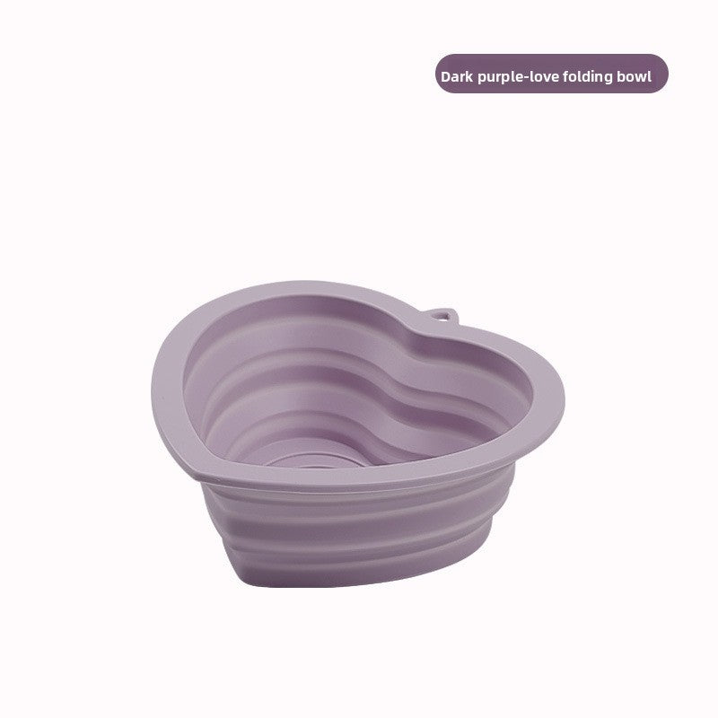 Foldable Silicone Pet Bowl