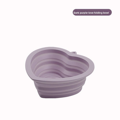 Foldable Silicone Pet Bowl