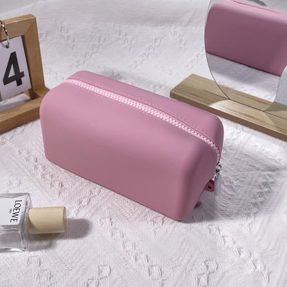 Foldable Silicone Waterproof Cosmetic Storage Bag