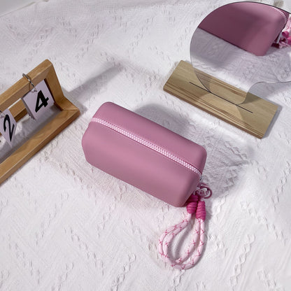 Foldable Silicone Waterproof Cosmetic Storage Bag