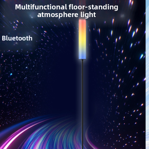 Foldable Smart Wifi Floor Lamp with RGBIC Lighting